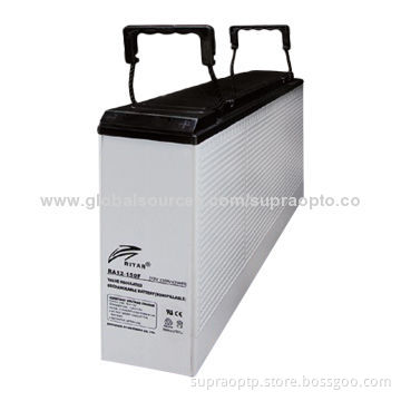 Gel battery, 12V/185Ah, telecom station, 19/23-inch power supply cabinet/UPS/solar backup power/safeNew